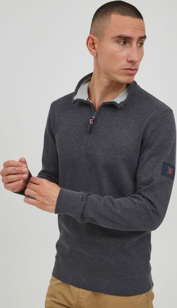 INDICODE IDArcelino Herren Arcelino Sweatshirt Zip-Troyer
