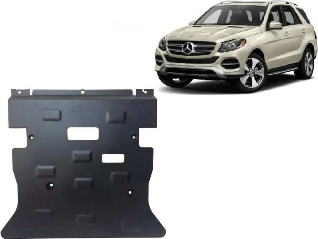 Stahl Unterfahrschutz für Motor Mercedes GLE X166