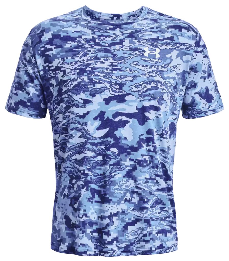 UNDER ARMOUR ABC Camouflage Trainingsshirt Herren 468 - sonar blue/white XS