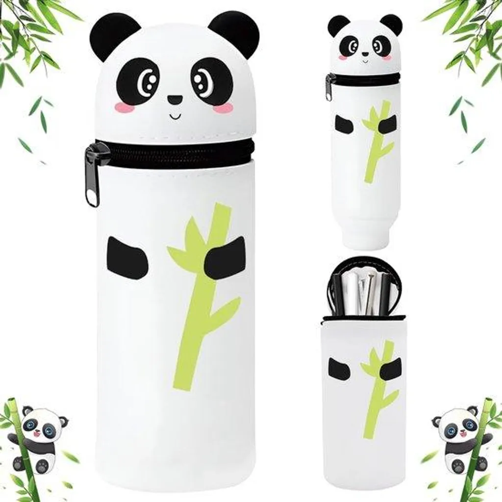 Étui en silicone 2-en-1 kawaii avec fente et motifs de dessins animés