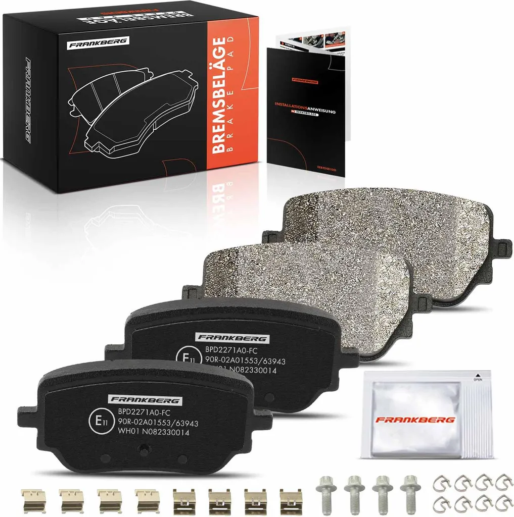 Plaquettes de Frein Arrière Haute Durabilité pour Mercedes W177 X247