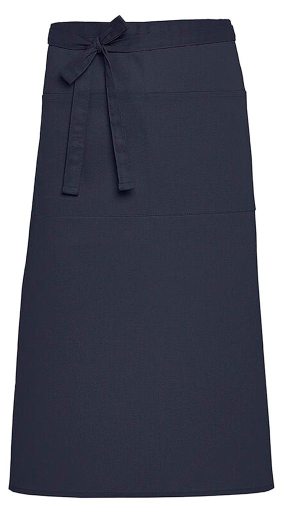 SG Accessories Bistro - Schürze "Rome", recyceltes Material FK1646 (Einheitsgröße) (Marineblau)