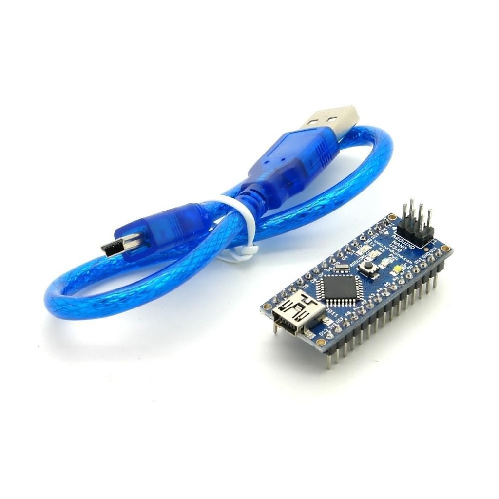 Arduino Nano kompatibler Mikrocontroller, 12 digitale I/O, Produktbild 