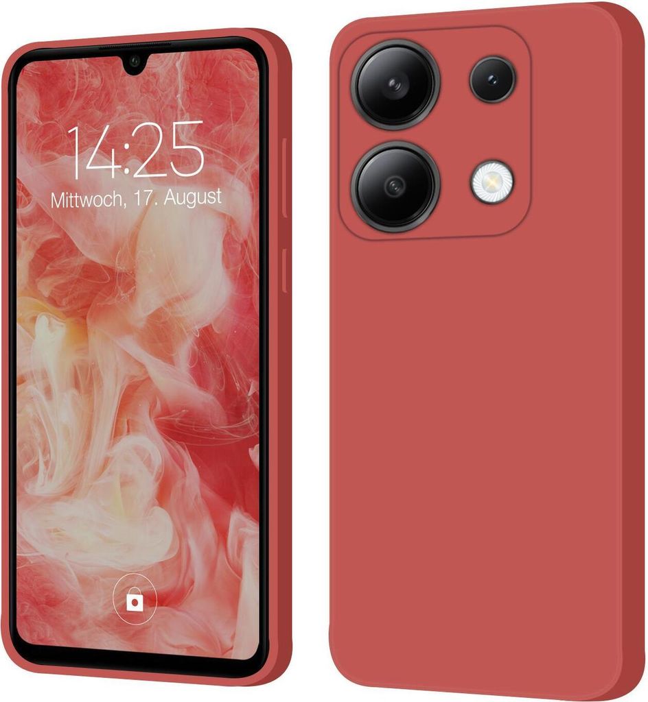 A product image showing a smartphone case and the front of a smartphone.