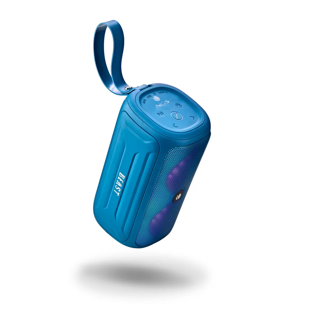 Enceinte NGS Roller Beast 32W Bluetooth avec entrée USB et carte TF - 5