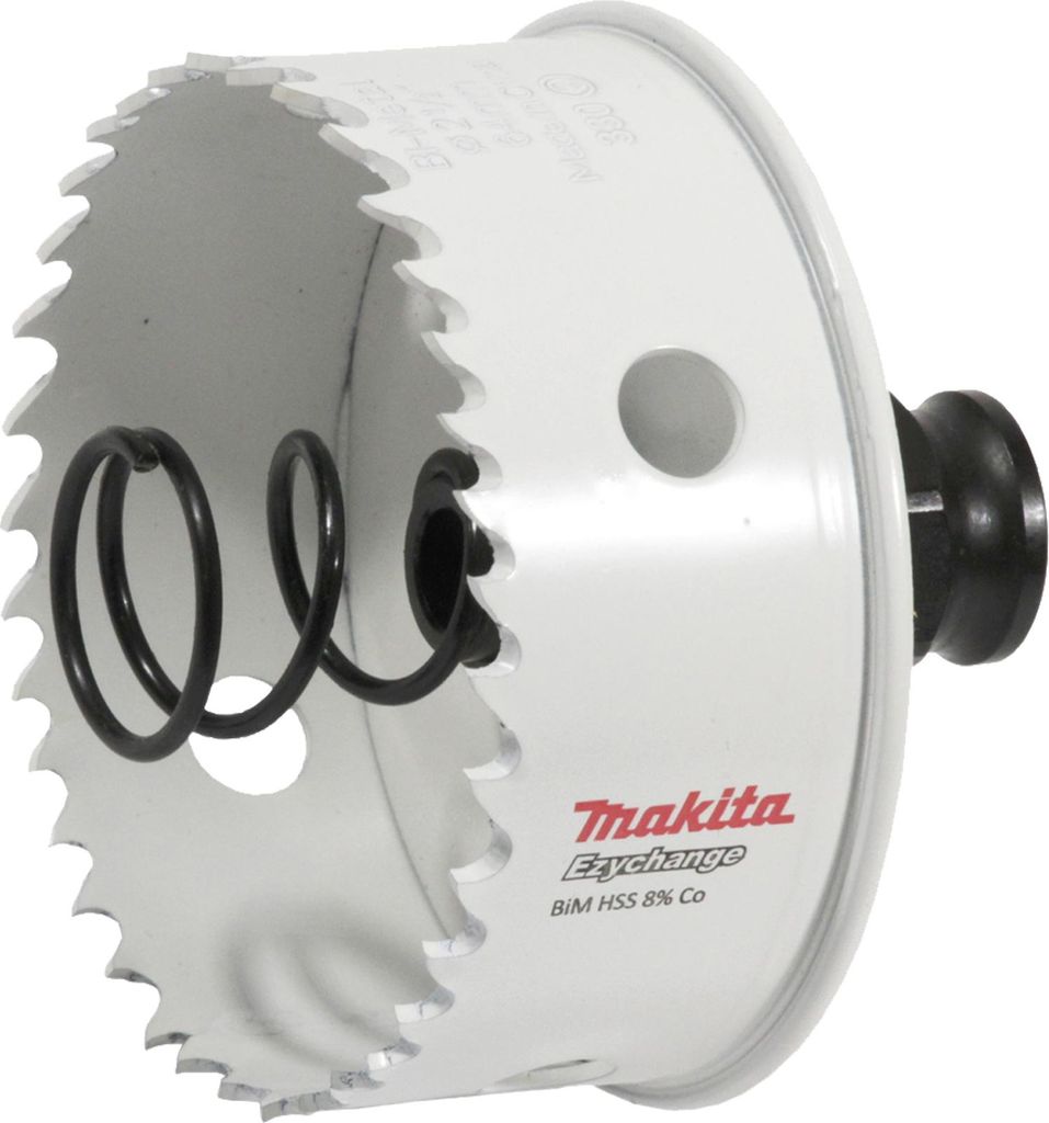 Makita Lochsäge 64mm EZYCHANGE BiM HSS Schnitttiefe 20mm Gegendruckfeder E-20410