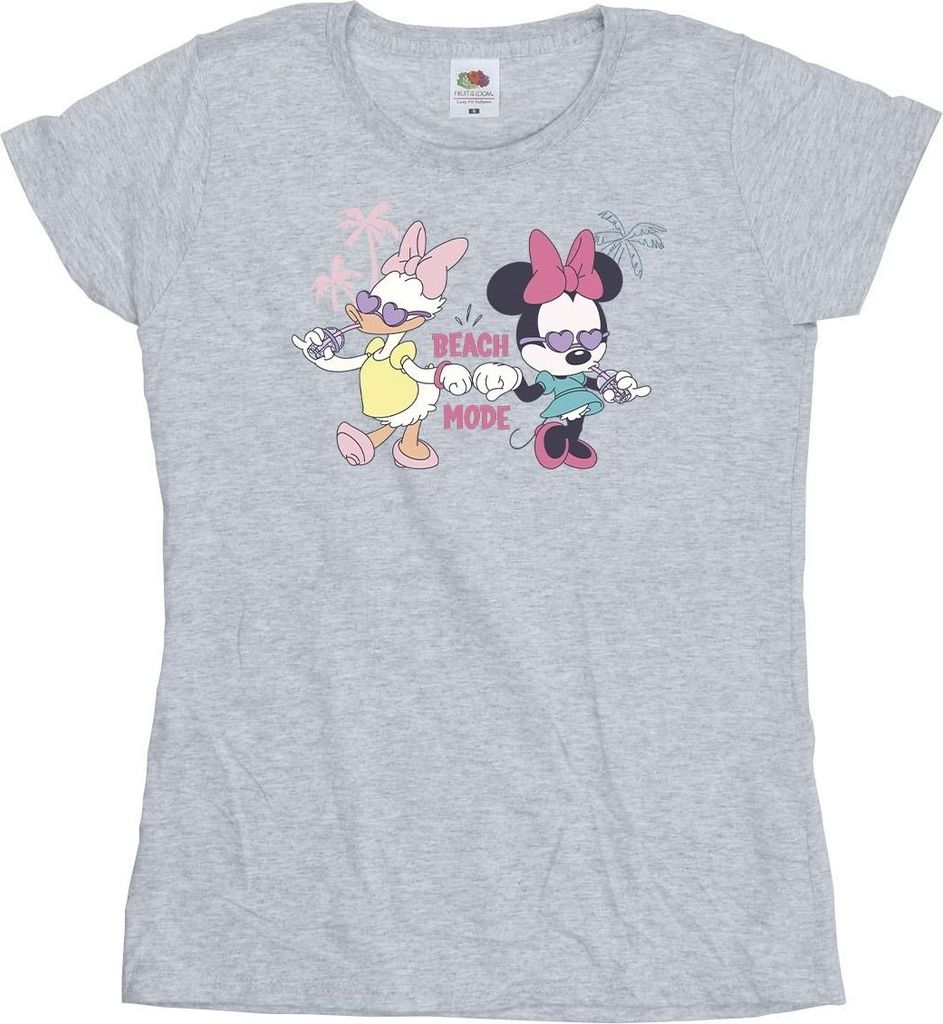 Disney - "Beach Mode" T-Shirt für Damen BI33314 (XL) (Grau)