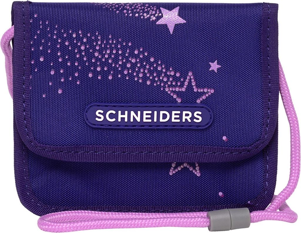 Schneiders Brustbeutel Geldbörse Neck Pouch Flashlight violett