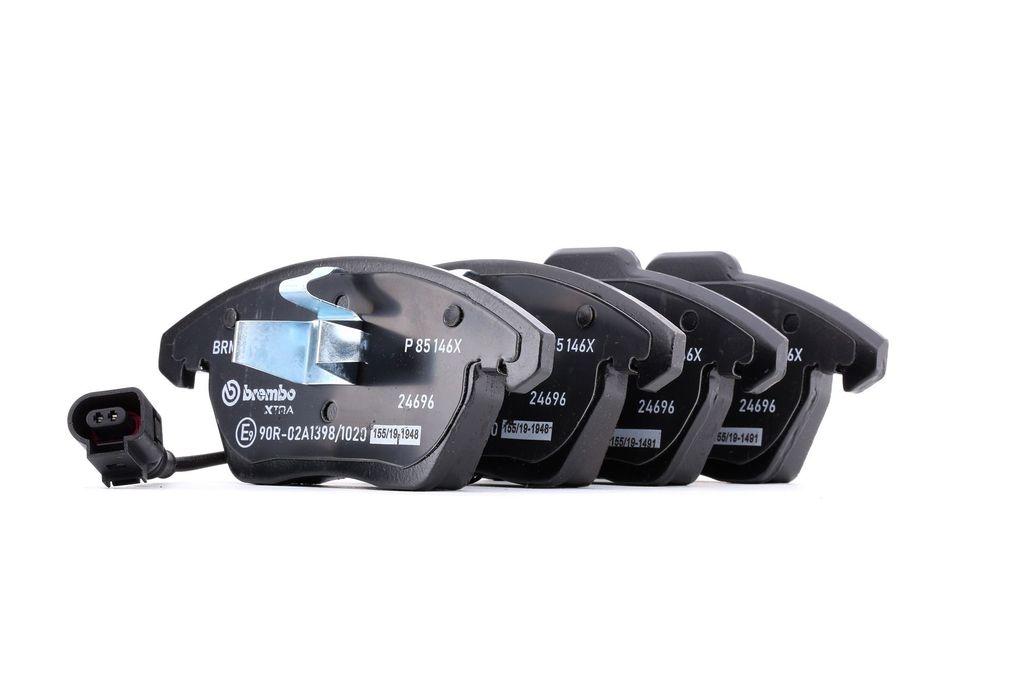 BREMBO P 85 146X Bremsbeläge Satz Vorne für VW Golf VII Produktbild 