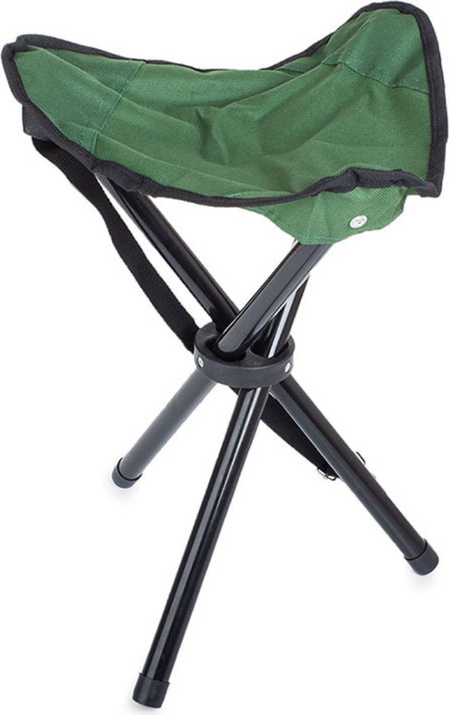 Verk 01298 Klapphocker, Dreibein, grün Produktbild 