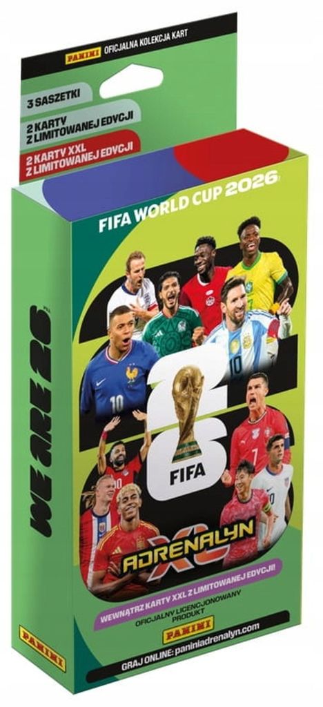 Panini: FIFA World Cup 2026 – Adrenalyn XL – XXL Blister Produktbild 