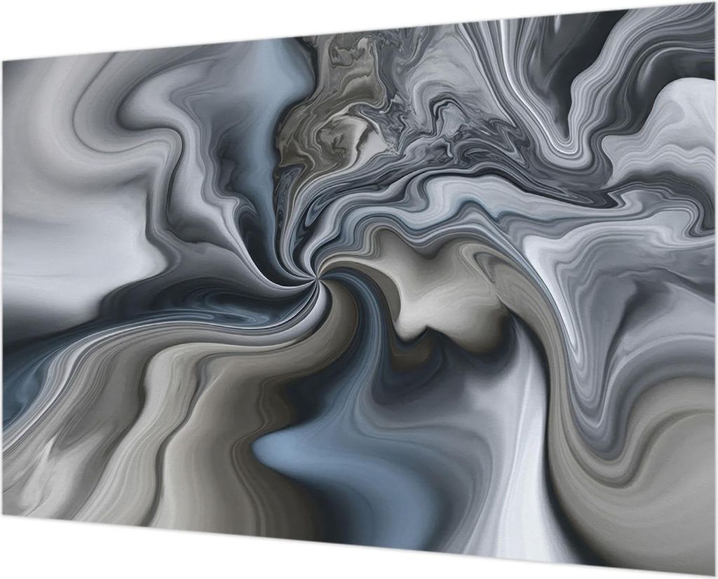Wandtapete - Dekorative Tapete für Wohnzimmer - Tapetenfolie für Wanddekoration - 152x104 cm - Wirbelnde Wolken