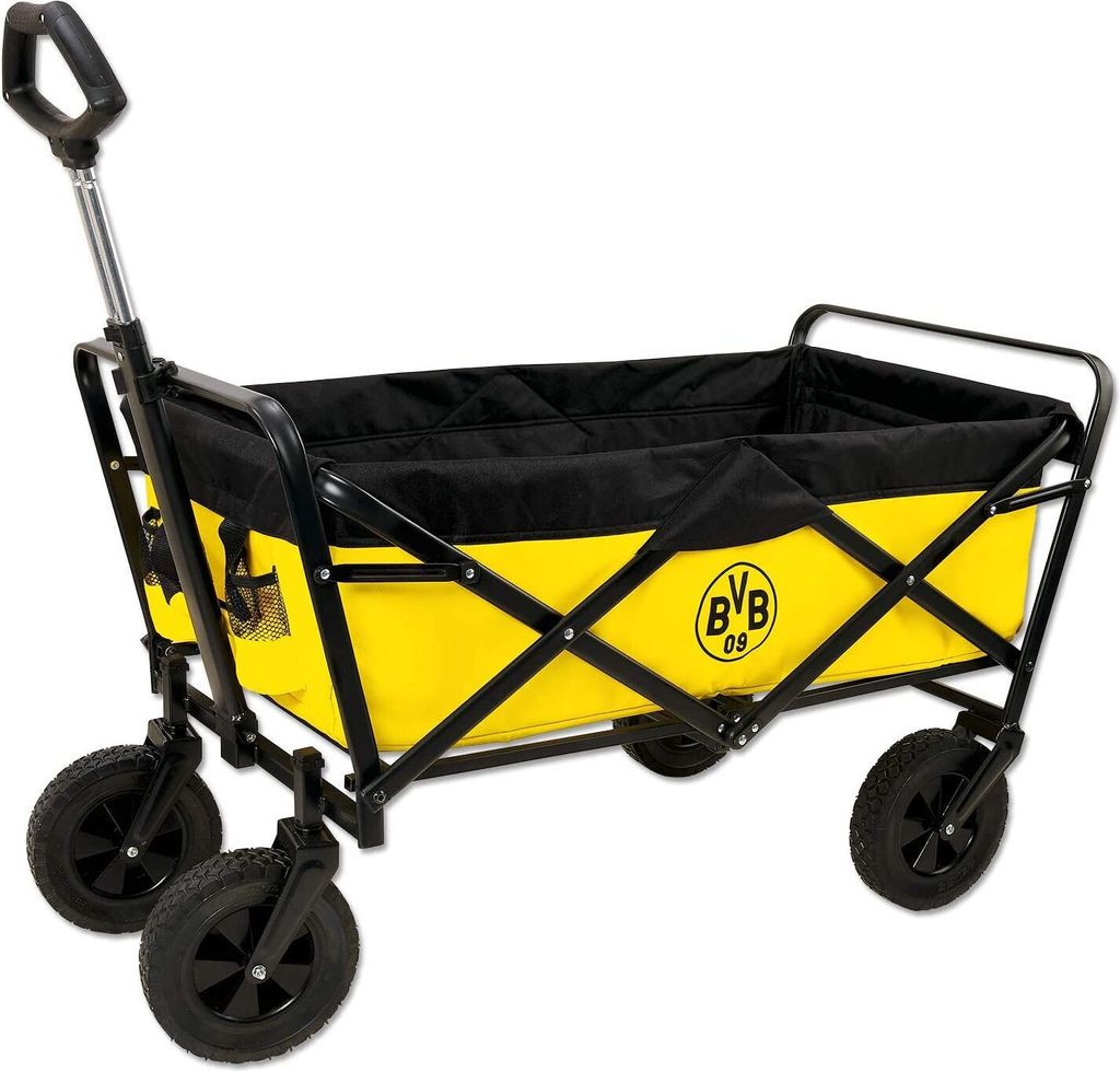 DS Direkt - BVB-Klapp-Bollerwagen Fanartikel Handwagen Produktbild 