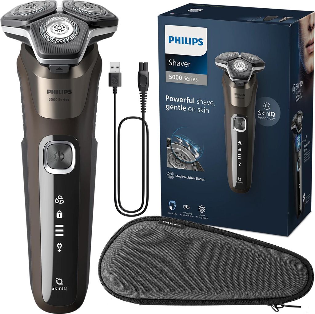 Philips | Elektrorasierer Series 5000 S5886/30 - Schwarz - Produktbild 