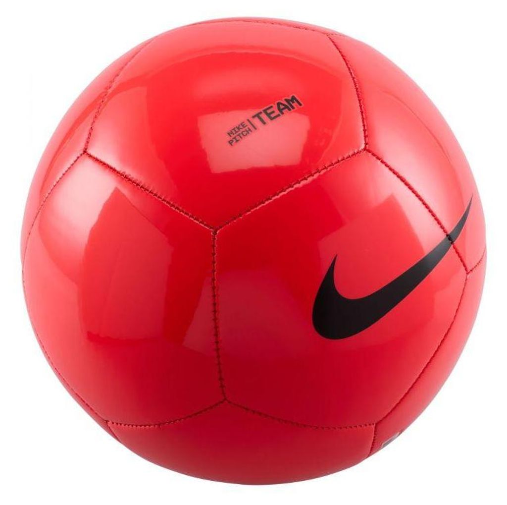 Nike - "Pitch Team" Fußball Logo MR206 (5) (Rot)