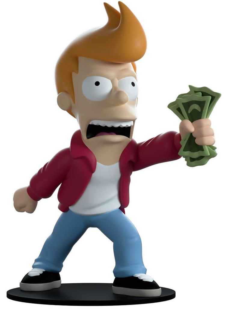 Futurama Vinyl Figur Take my Money Fry 13 cm Produktbild 
