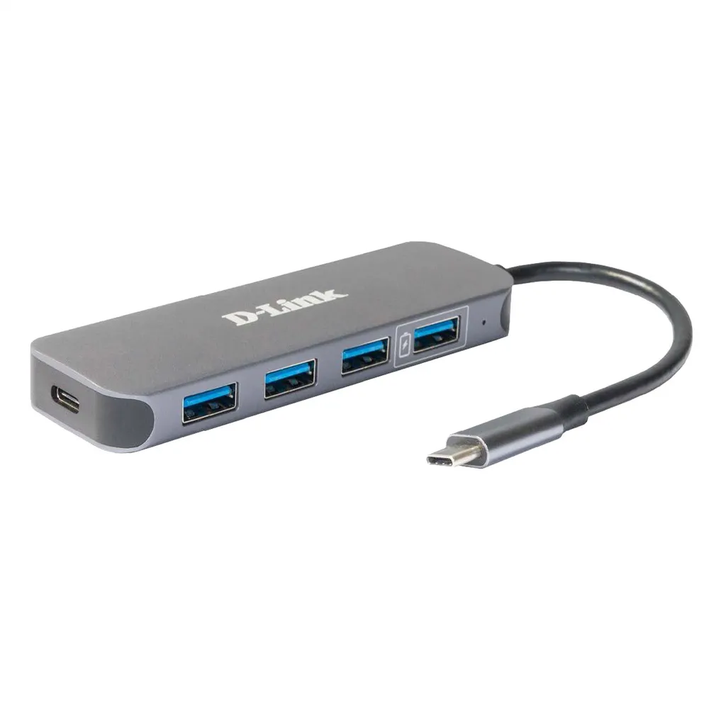 Adaptateur multiprise USB-C D-Link DUB-2340 pour PC et MacBook