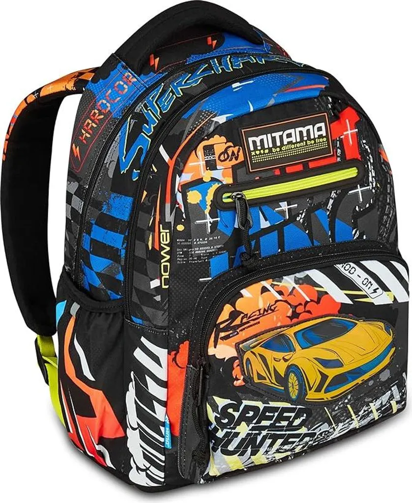 Sac à dos pour l'école primaire Mitama voiture série New Plus