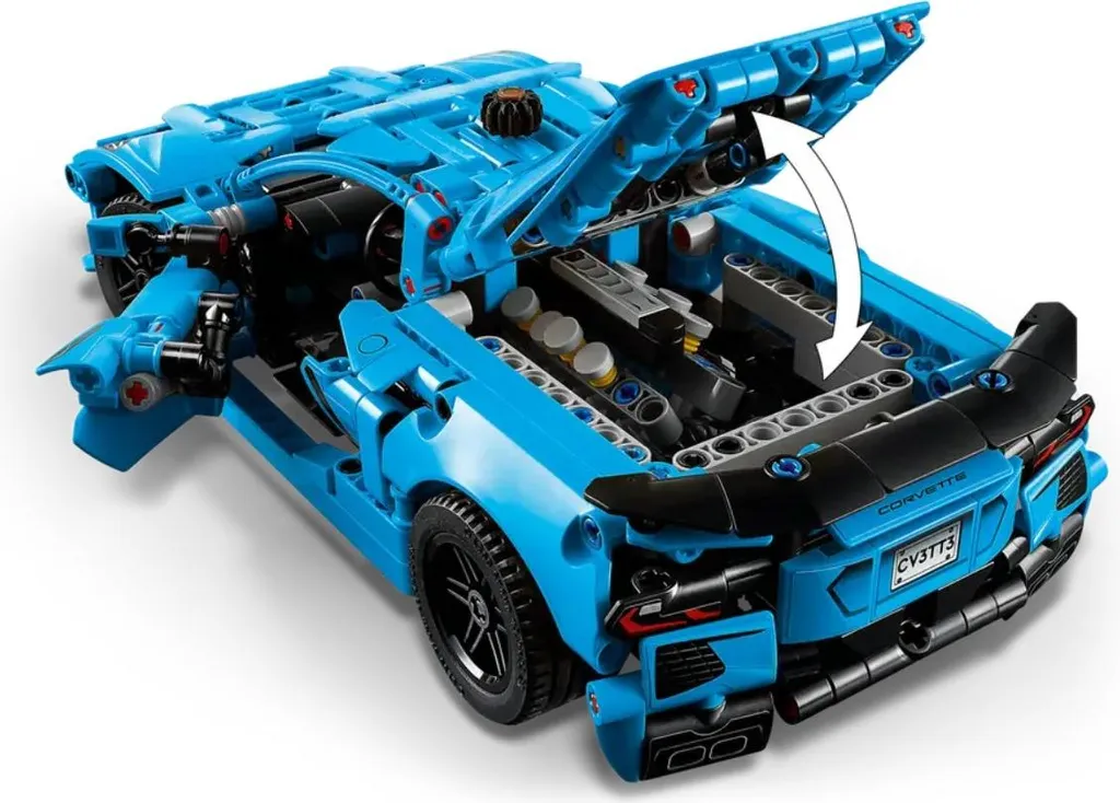 Chevrolet Corvette Stingray LEGO Technic 42217 avec Moteur Mobile V8 - 3
