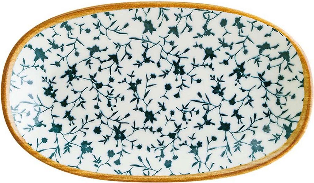 Calif Gourmet Platte oval 19x11cm - 12 Stück