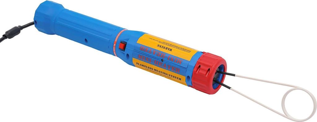 Magnetisches Induktionsheizgerät - Handliches Werkzeug-Set - Flammenlos - Zum Lösen von Schrauben und Muttern - Schnelles Aufheizen - Blau