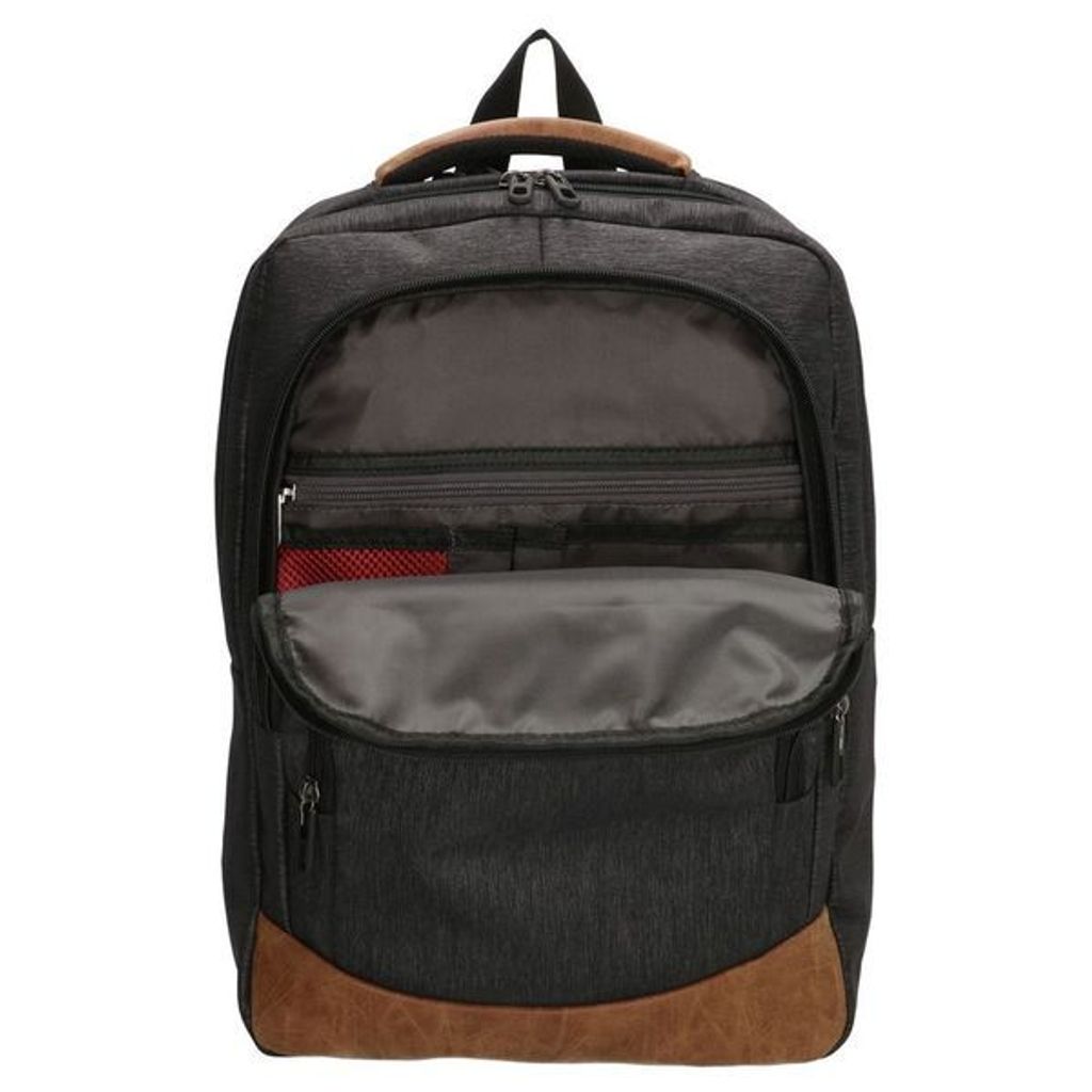 Christian Wippermann Rucksack Freizeit Sport Jungen Schule Uni Reise Urlaub Grau