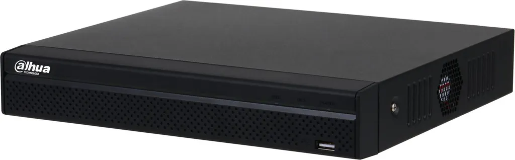 NVR 4 Voies Dahua 4K PoE IA avec Stockage 960Go Intégré Noir Compact