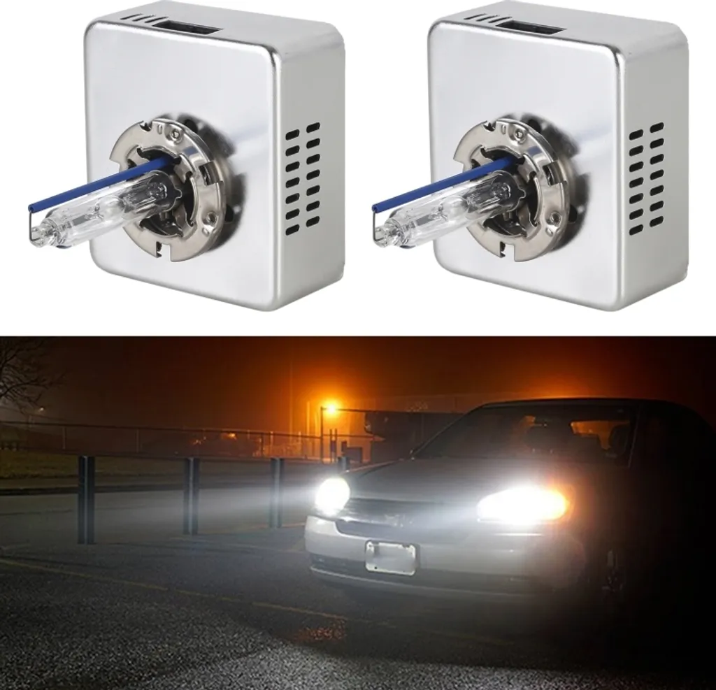 D5S 8000K Luxury Xenon HID Lampadine Auto Luce Bianca Cristallo