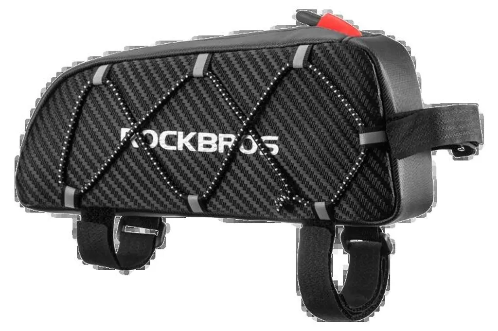 Sacoche de selle vélo de route réfléchissante 039BK - Accessoire Noir