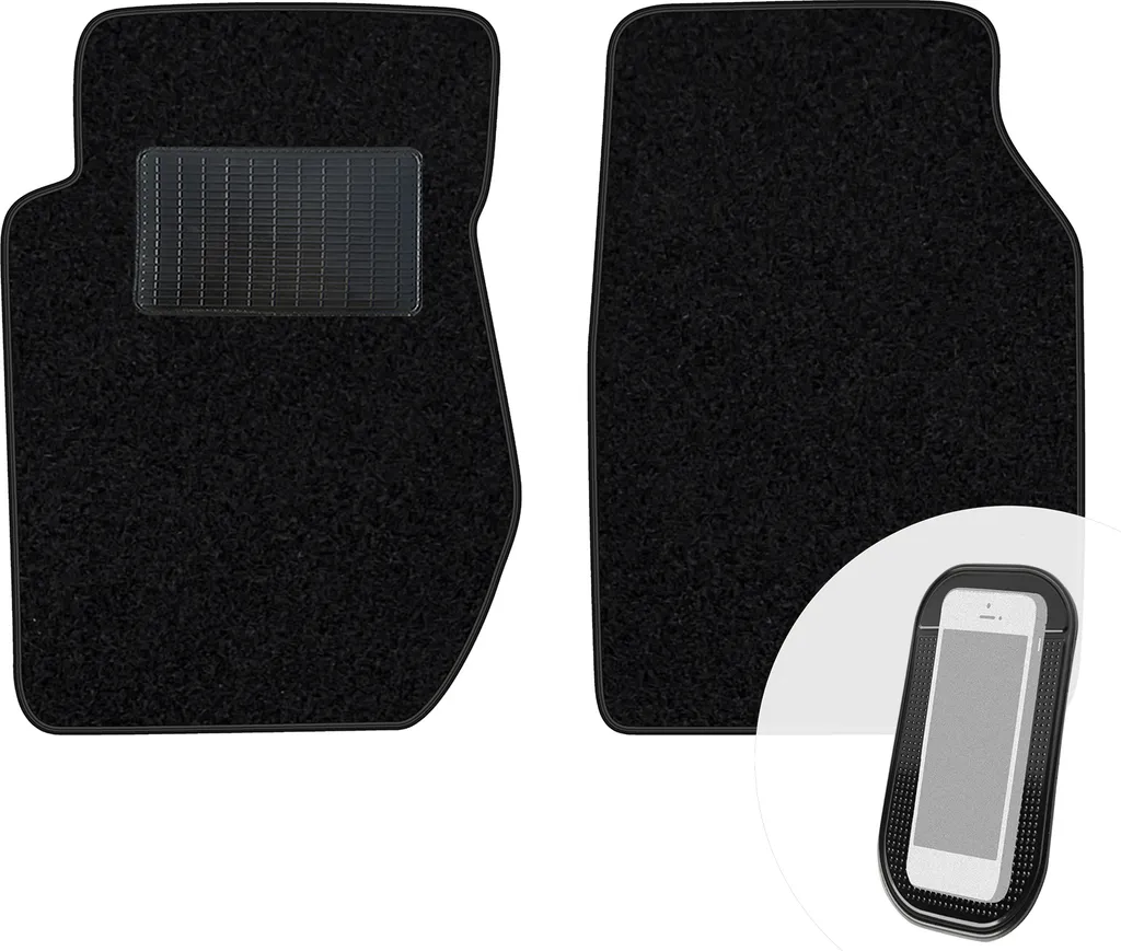 Tappetini KIA Sportage II (2004-2010) Velluto LUX - Set 4 Pezzi Misura