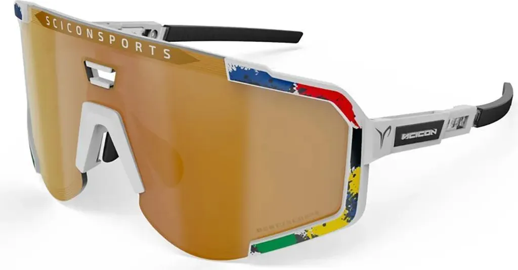 Scicon Aeroscope Lunettes de Soleil Golden Multimirror CAT3 et CAT0