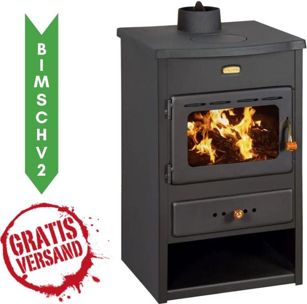 Kaminofen Holzofen PRITY K1 CP, 9.5 kW Produktbild 