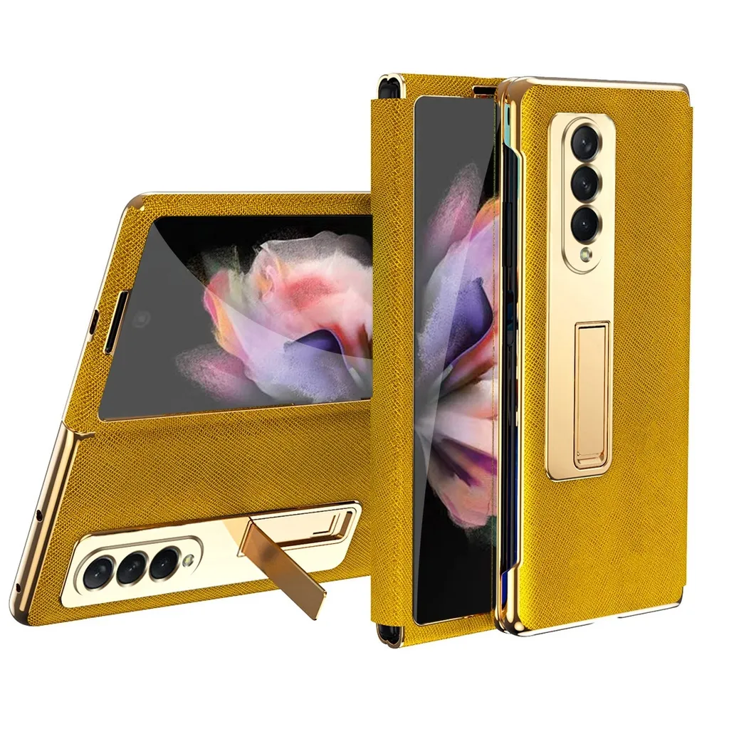 Custodia Elegante Samsung Galaxy Z Fold4 Galvanic Frame + Vetro HD