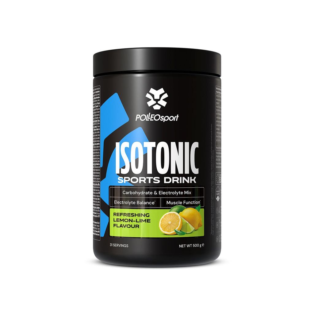 Polleo Isotonic, 500 g - Refreshing Lemon-Lime