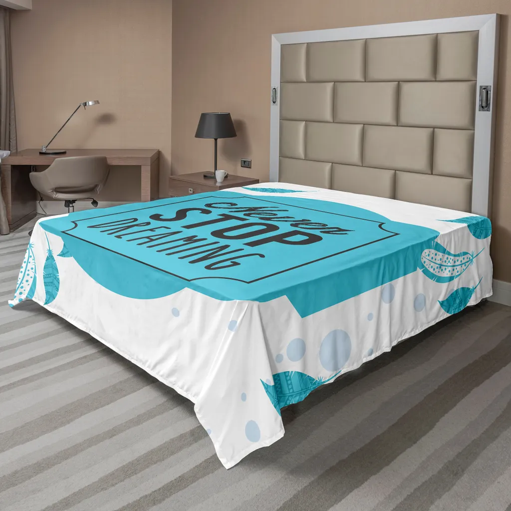 Lenzuolo Matrimoniale ABAKUHAUS Morbido: Sogno Boho 260x228 cm