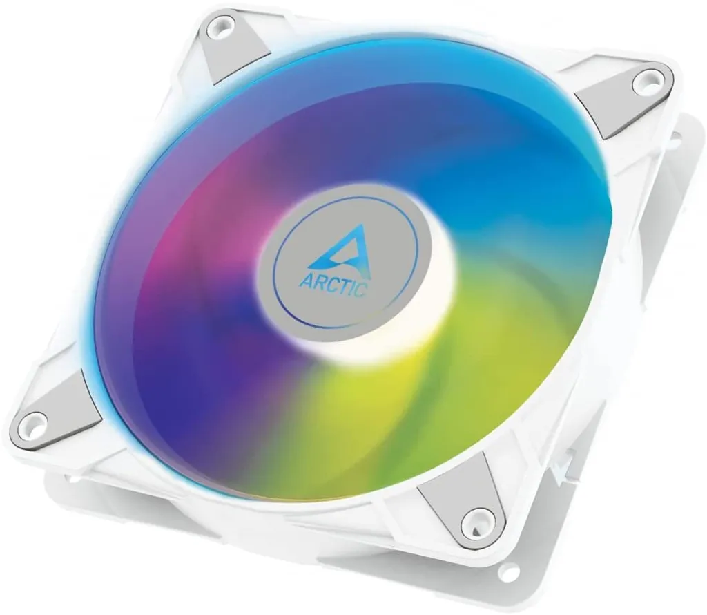 Arctic ACFAN00254A Ventola ARCTIC 120*120*25 P12 PWM PST A-RGB 0db (Bianco)