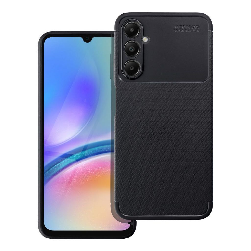 CARBON PREMIUM Handyhülle für SAMSUNG Galaxy A05S schwarz