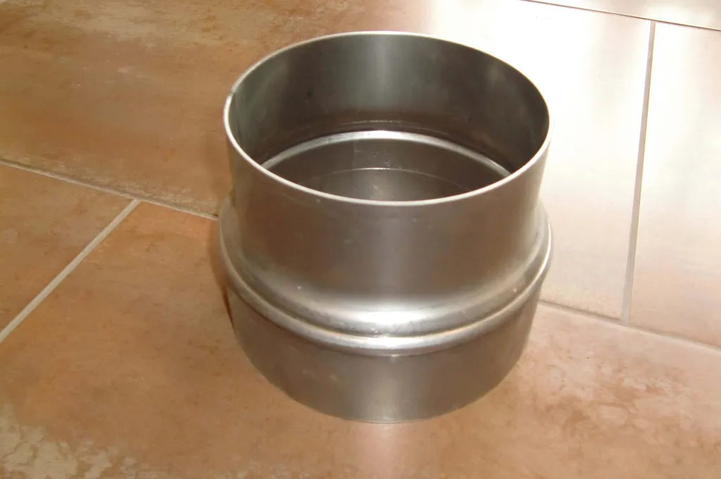 Riduttore Sicuro 300-250 mm Stufa Acciaio Lucido Inox 304