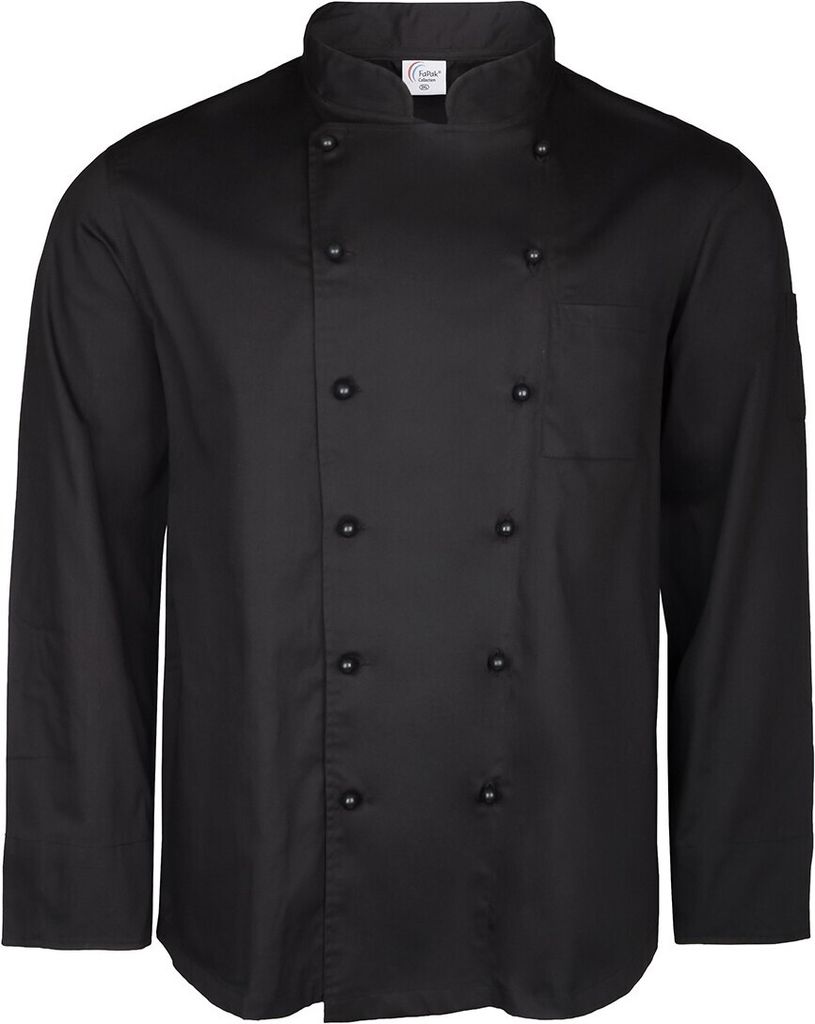 FaPak XXL schwarze Kochjacke Deluxe