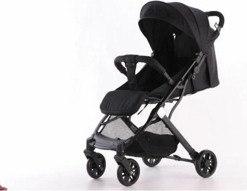 Poussette pour bébé Nania pliable - Confort premium et dossier inclinable