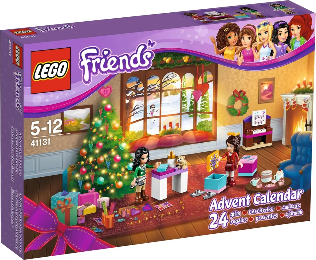 Calendrier de l'Avent LEGO Friends 41131 avec 24 Surprises de Construction