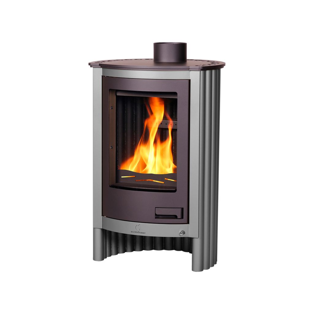 HS FLAMINGO poêle MASTERFLAMME Piccolo I - gris Image du produit 