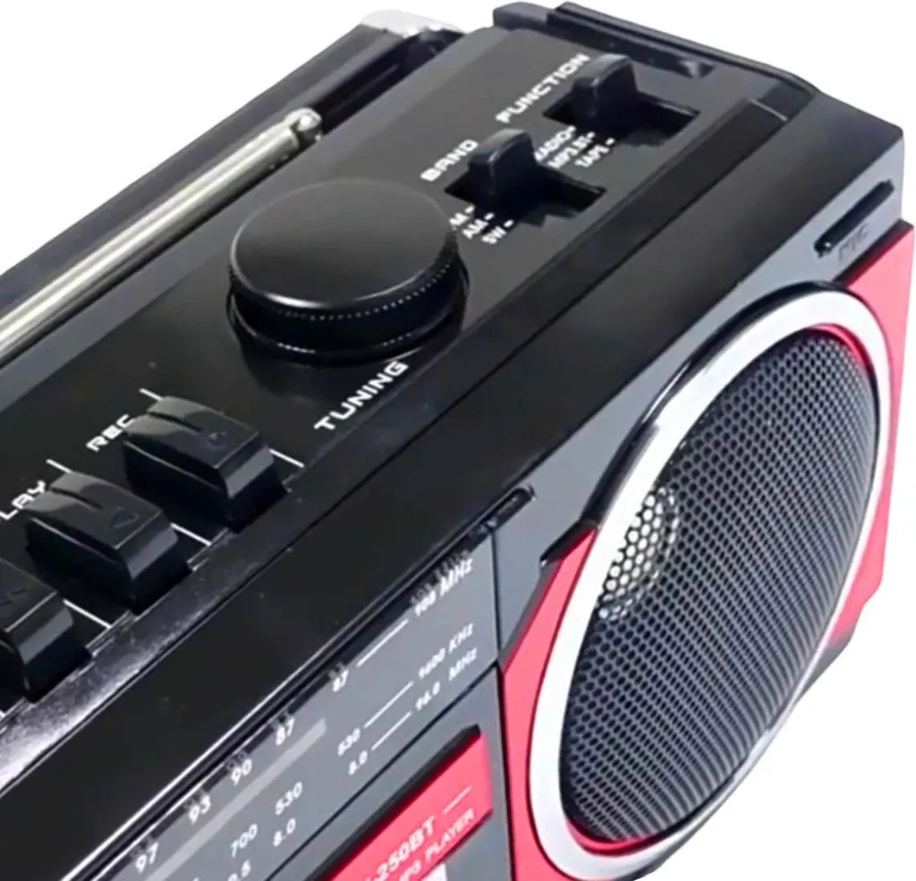 Poste radio cassette multibande avec récepteur Bluetooth intégré - 4