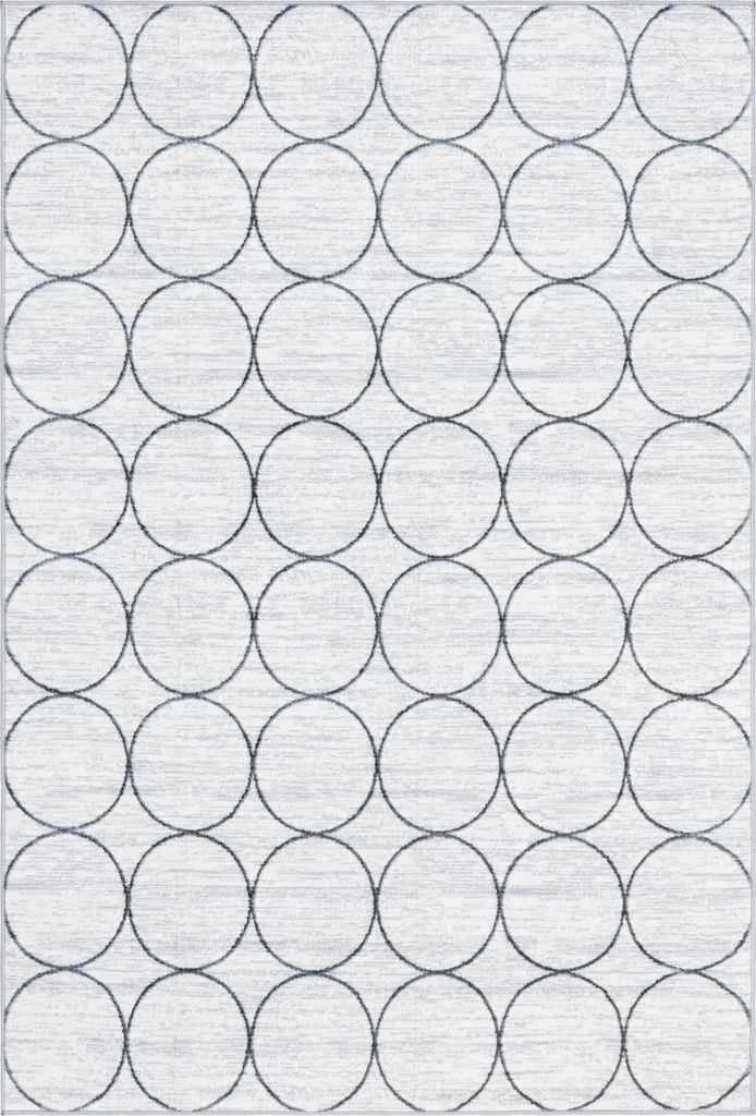 Teppich 'Mega Trellis' Rechteckig Elfenbein verschiedene Größen, Maße:150x245cm