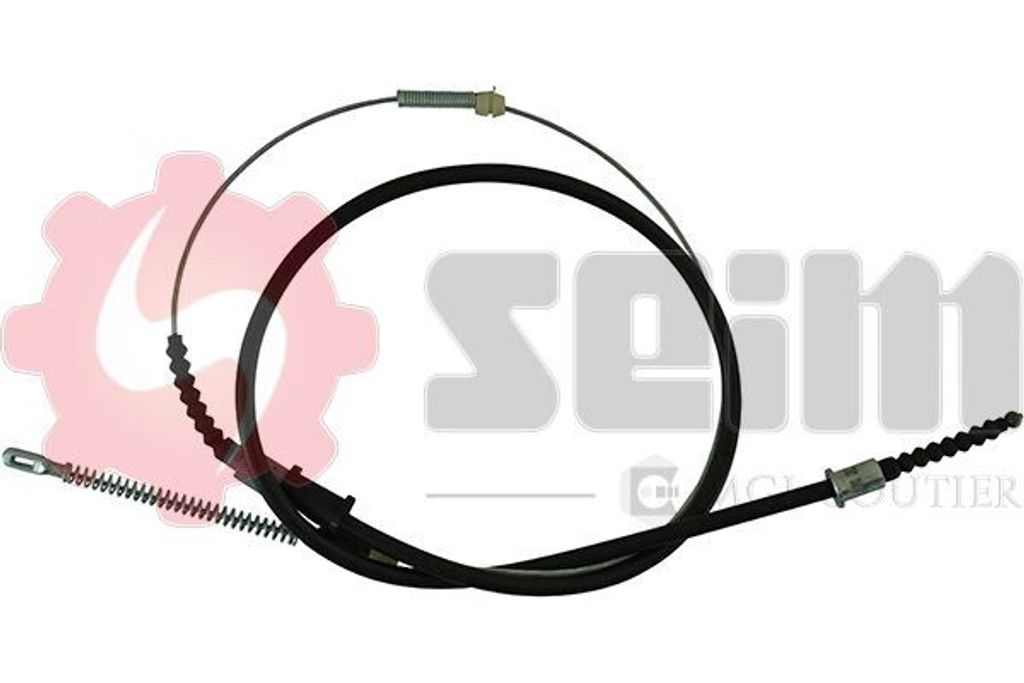SEIM Handbremsseil Seilzug Feststellbremse für OPEL Ascona C Limousine (J82) Hinten Rechts 653030