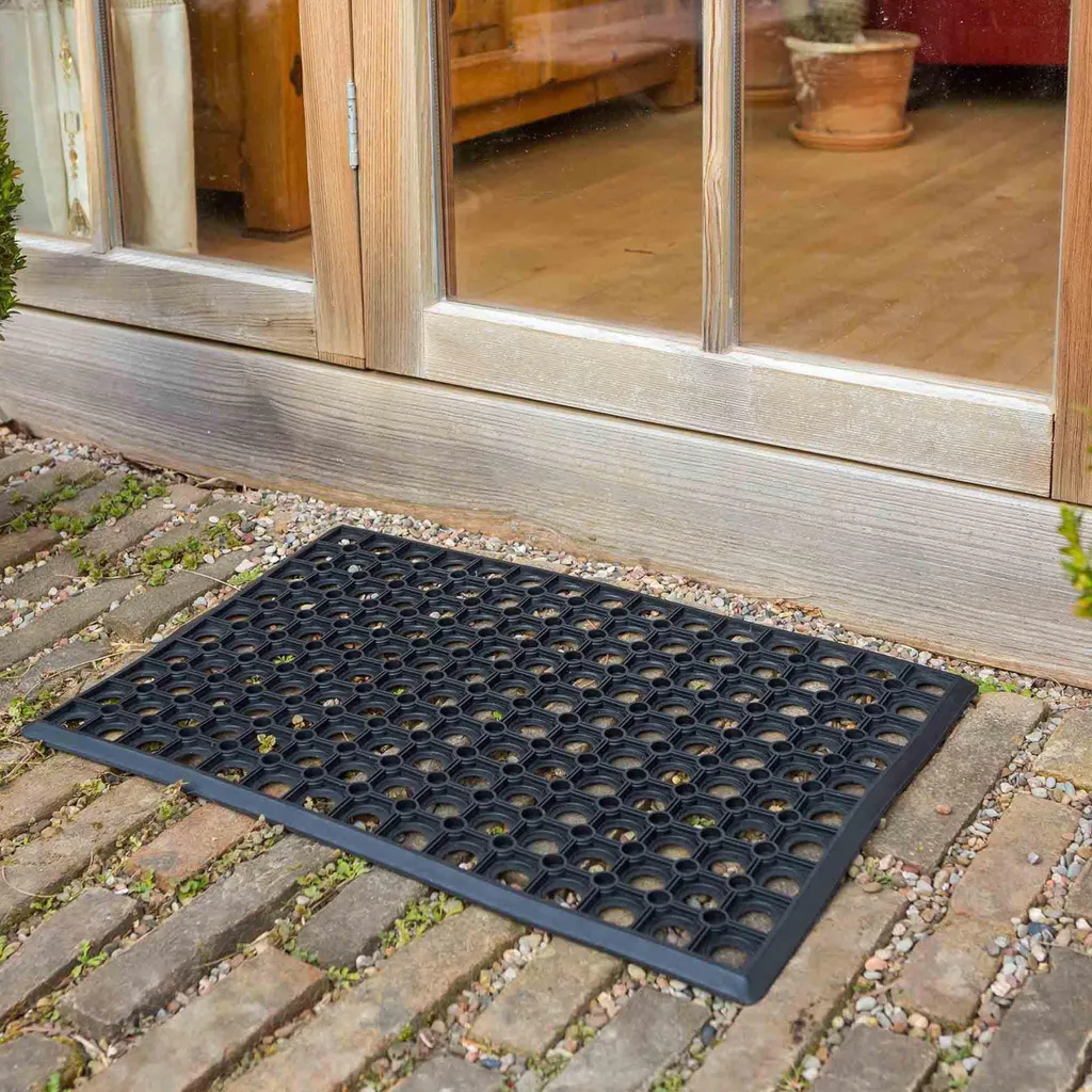 Tapis Astra Profil Sets anthracite 40x60 cm à structure grattante pro - 2