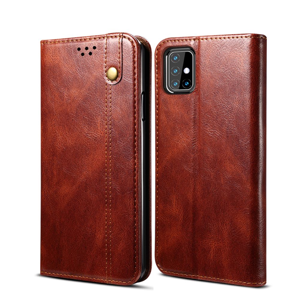 Pouzdro pro Samsung Galaxy M31S, kožené flip pouzdro Obrázek produktu 
