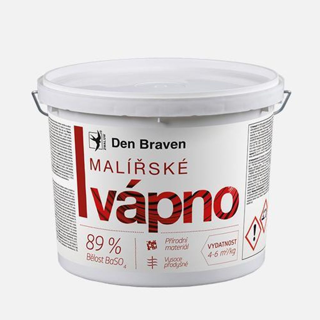 Den Braven Malířská vápenná barva 11 kg bílá Obrázek produktu 