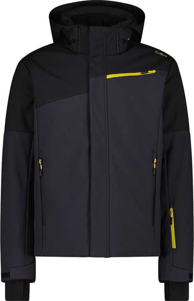 CMP Jacket Fix Hoody Ski - Black