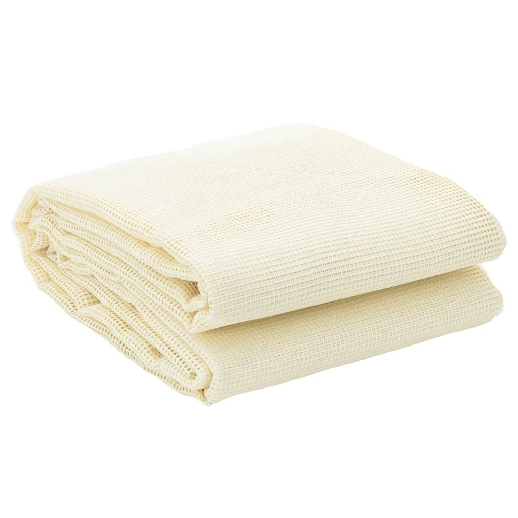 Zeltteppich Creme 6 x 2,5 m UV-beständig hohe Rutschfestigkeit